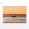 Boat on Seashore View  Print 100% Australian Made 90 x 60cm  (Stretched)