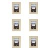 6PK Unigift Brompton Home Photo/Picture Frame 10x15cm Assorted