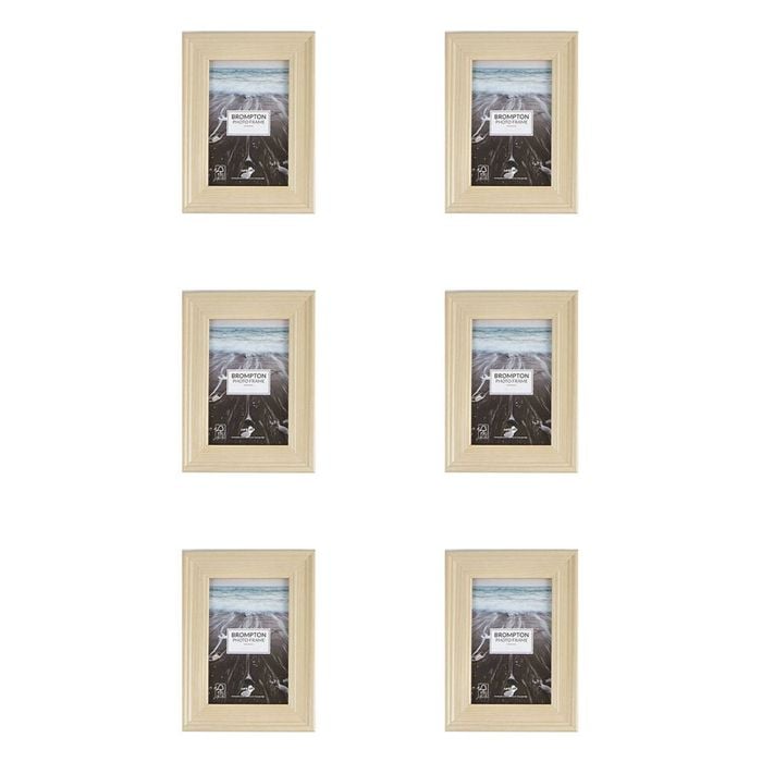 6PK Unigift Brompton Home Photo/Picture Frame 10x15cm Assorted