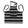 Bloomington Bucher Black Cotton Standard Apron with Pocket