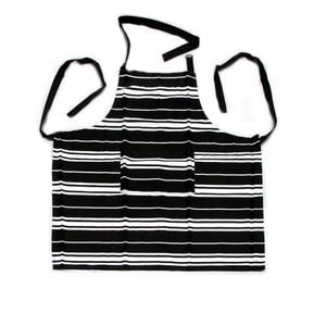 Bloomington Bucher Black Cotton Standard Apron with Pocket