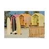 Artey | Beach huts - Stretched Canvas - Stretched Canvas - 40 x 60cm