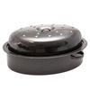 Falcon Oval Roaster 6L Black Blue & White Speckle