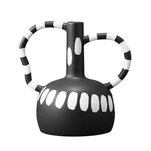 SOGA 26.5x17cm Polka Dot Handicraft Vase