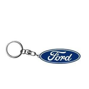Ford Oval Keyring - Ford Logo - Metal Key Ring