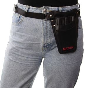MATRIX Leather Tool Belt Barber Hairdressing Pouch Scissor Waist Pouch