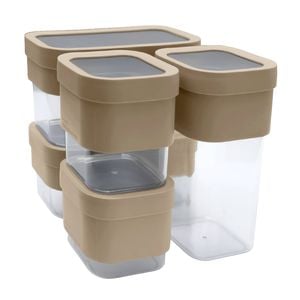 Live It 5 piece Taupe Pantry Storage Set