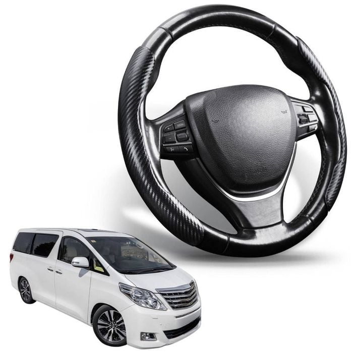 Segmented Steering Wheel Cover for Toyota Alphard 2008 - 2015 Vellfire (AH20)