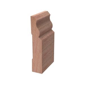 91 x 18mm 2.7m Meranti Colonial Architrave & Skirting