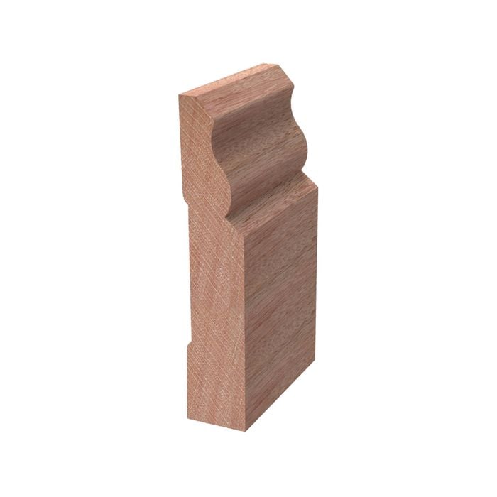 91 x 18mm 2.7m Meranti Colonial Architrave & Skirting