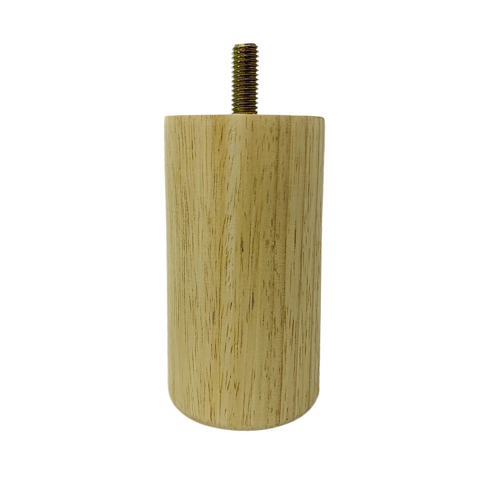 Adoored 53 x 100mm Raw Wood Round Furniture Leg Bunnings Australia