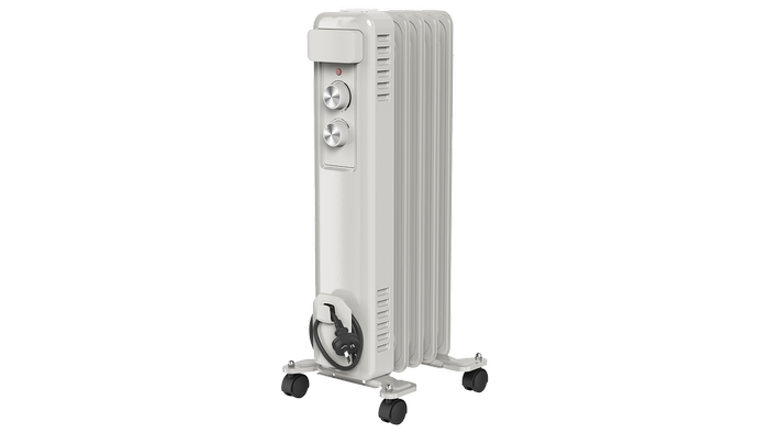 Click 1000W 5 Fin Oil Heater