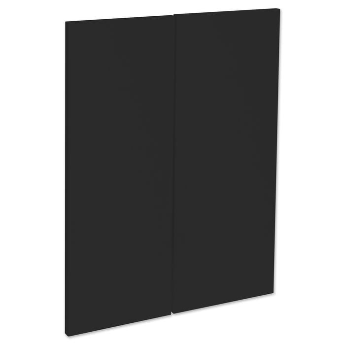 Kaboodle Molasses V Modern Corner Wall Cabinet Door - 2 Pack