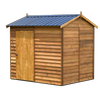 Cedar 2.4 x 1.89m Millbrook Shed With Steel Roof