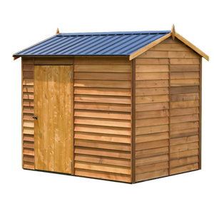 Cedar 2.4 x 1.89m Millbrook Shed With Steel Roof
