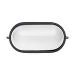 Brilliant 9W LED Black Davis Bunker Light