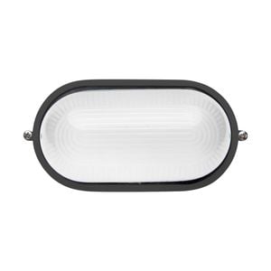 Brilliant 9W LED Black Davis Bunker Light