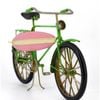 Boyle Metal Bicycle Ornament Home Decor Handmade W/ Surfboard 31cm