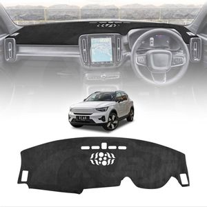 Dash Mat for Volvo C40 EX40 2022-Onwards Non-Slip Microfiber Pad Cover