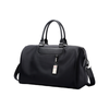 BOPAI Luxury Business Style Leather & Microfiber Duffle Waterproof  Travel Bag