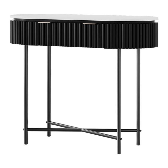 Artiss 2 Drawers Console Table 100CM