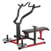 VEVOR Chest Press Machine Black Adjustable Flat Incline Bench with Independent Converging Arms