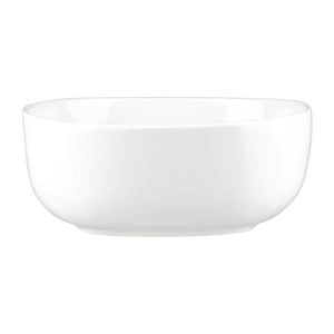 Sango Oval Deep Bowls Ora White 170x150mm 4 Pack Kitchen Dining Tableware
