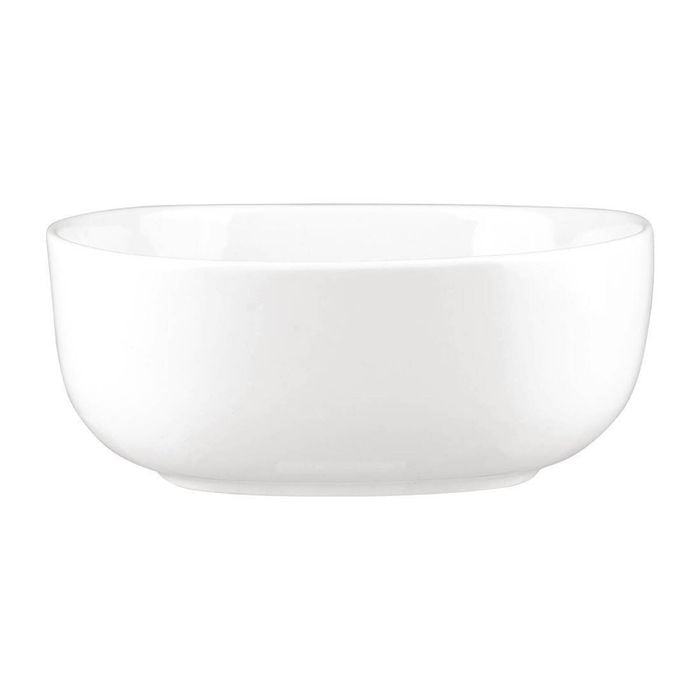 Sango Oval Deep Bowls Ora White 170x150mm 4 Pack Kitchen Dining Tableware