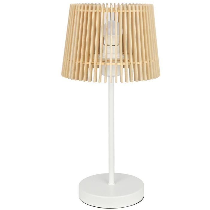 Nunya Wooden Slat Table Lamp