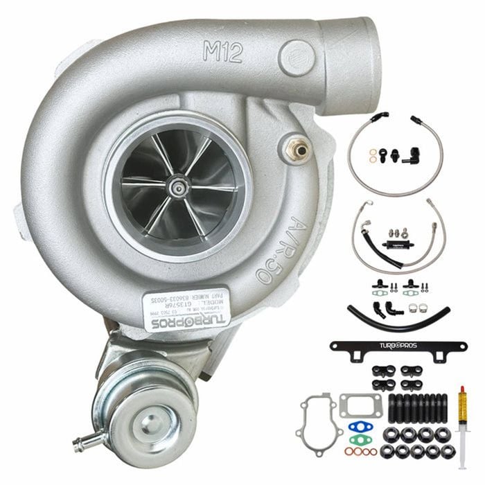 Billet Gt3576r Turbo+oil Feed+return+water Line+bracket Kit For Ford Falcon Fg Xr6 / G6 / G6e Barra 4.0l