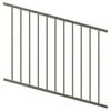 ProtectorAl 350-1200 x 900mm Pale Eucalypt Raked Up to 15º Flat Top Garden Fence Panel