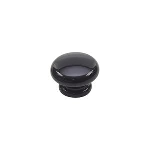 Sylvan Top Knob Cabinet Black - Black