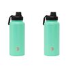 2pk Annabel Trends Watermate 950ml Stainless Steel Bottle Mint