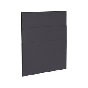 Kaboodle 600mm Grey Fig Modern Drawer Panels - 3 Pack