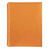 Marbig Refillable Display Book A4 (Translucent) (Orange)