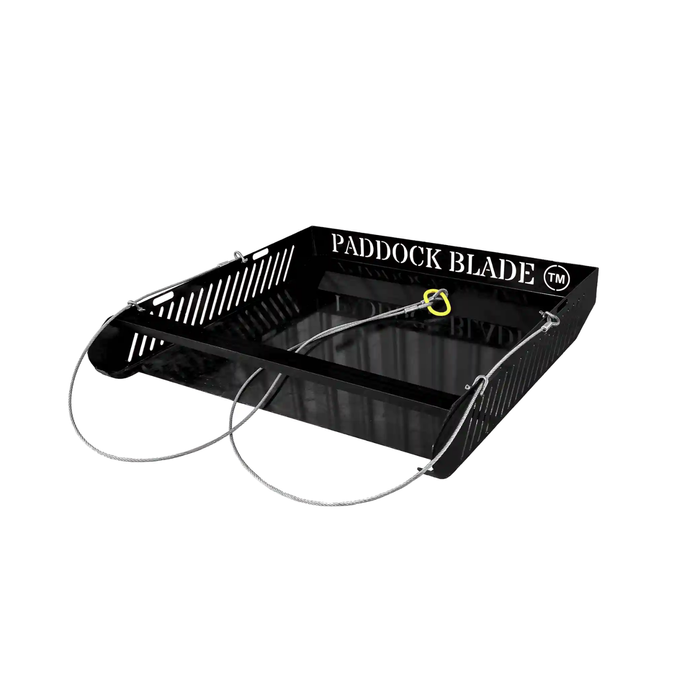 Paddock Blade Horse Manure Collector Magnum Black