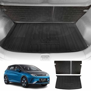 Boot Liner Back Seat Protector for BYD Dolphin 2023-2025 All Weather Heavy Duty Cargo Kick Mats