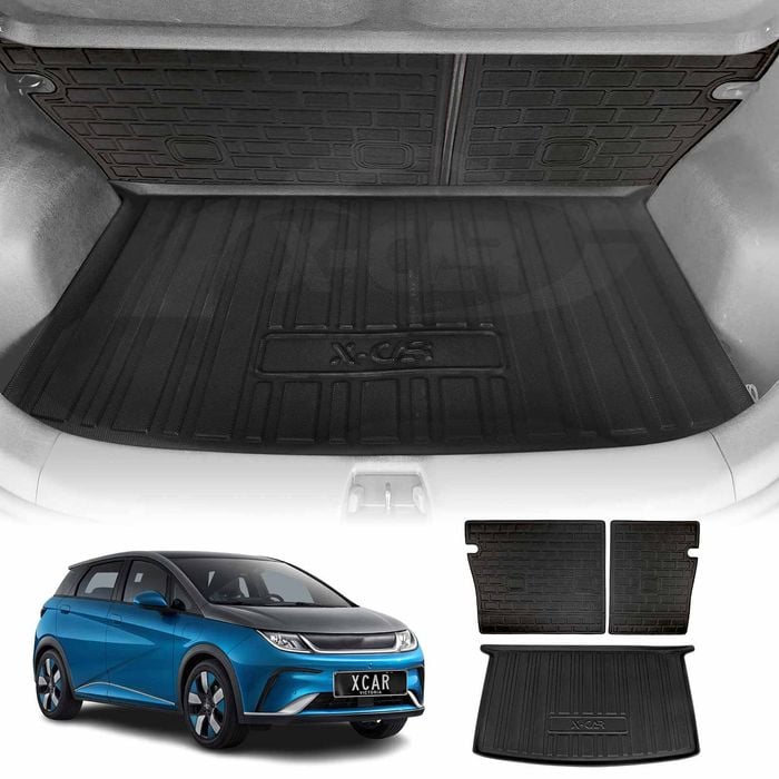 Boot Liner Back Seat Protector for BYD Dolphin 2023-2025 All Weather Heavy Duty Cargo Kick Mats