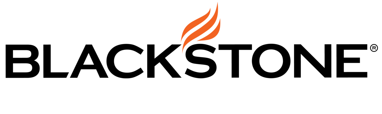 Blackstone logo with flame.