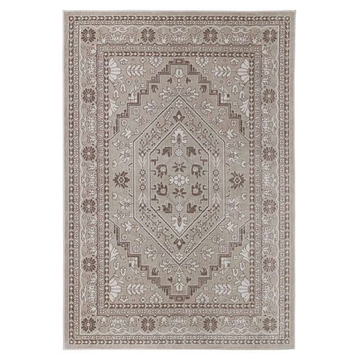 Loopsie-330cm X 240cm-midalva Brown Grey Vintage Washable Rug