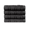 Sheraton Luxury  Spa 4 Pack Hand Towel - Charcoal