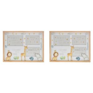 2PK Gibson Gifts Little Moments Collage Picture Frame 36x27cm
