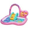Bestway Inflatable Butterfly Kids Play Pool Center with Slide Sprinkler Balls 180cm Water Park Pink