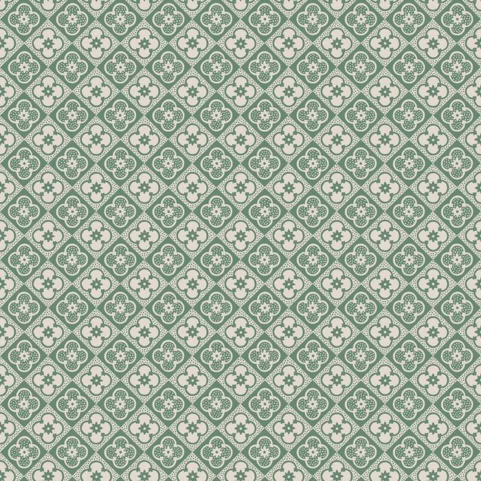 Wallpaper Trader Lyckan Wallpaper Roll 10.05m X 53cm, Green