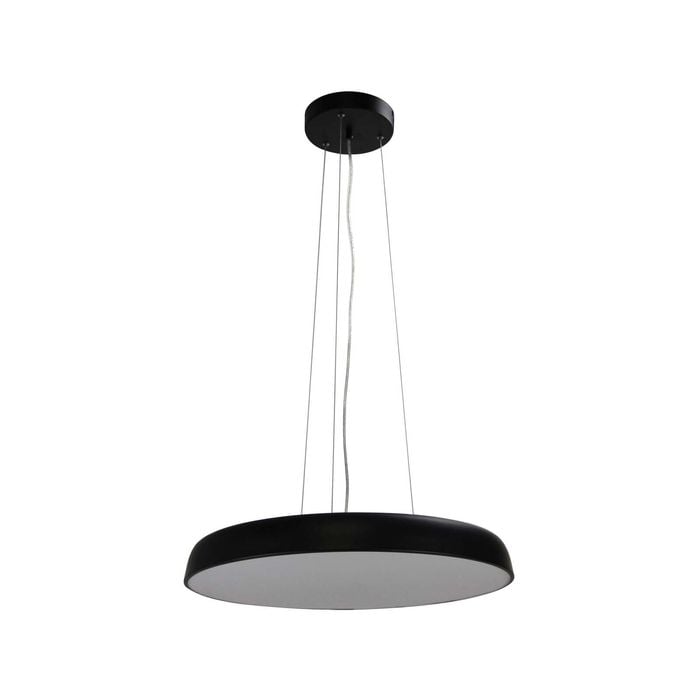 Oriel Lighting Madison 56cm Dimmable LED Pendant Light Black 56cm