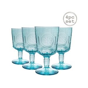 Bormioli Rocco 4pc Romantic Wine Glasses Set - 320ml