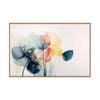 Artey | Azure Whispers Of Nature I - Framed Canvas - Natural Frame - 40 x 60cm