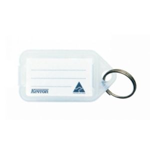 Kevron Giant Key Tags (25pk) (Clear)