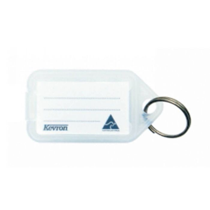 Kevron Giant Key Tags (25pk) (Clear)
