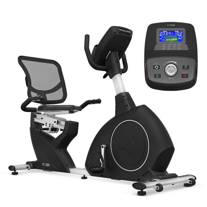 Lifespan Fitness RC-300 Recumbent Bike Exercise Bike Quick Adjustment